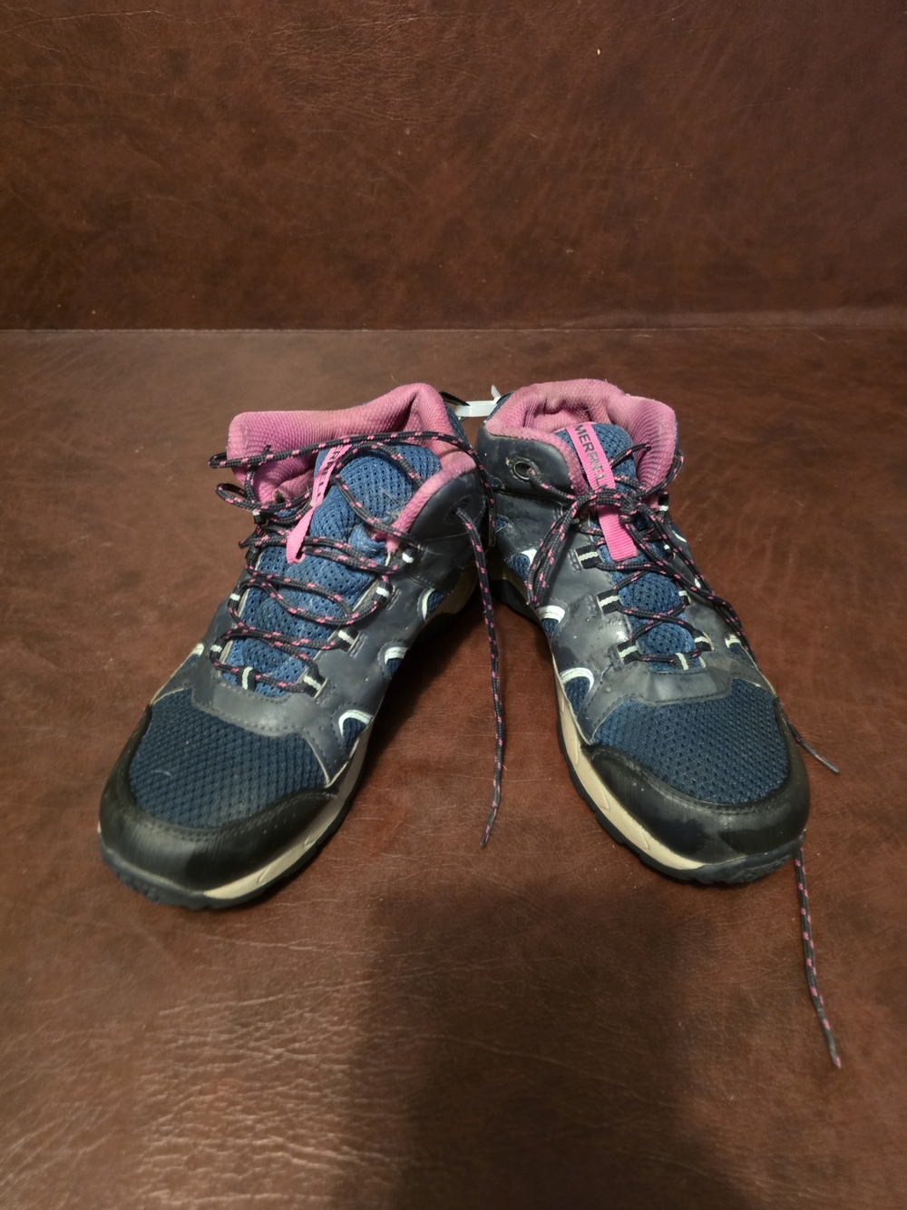 Merrell Navy and Pink Women's Trail Sneakers